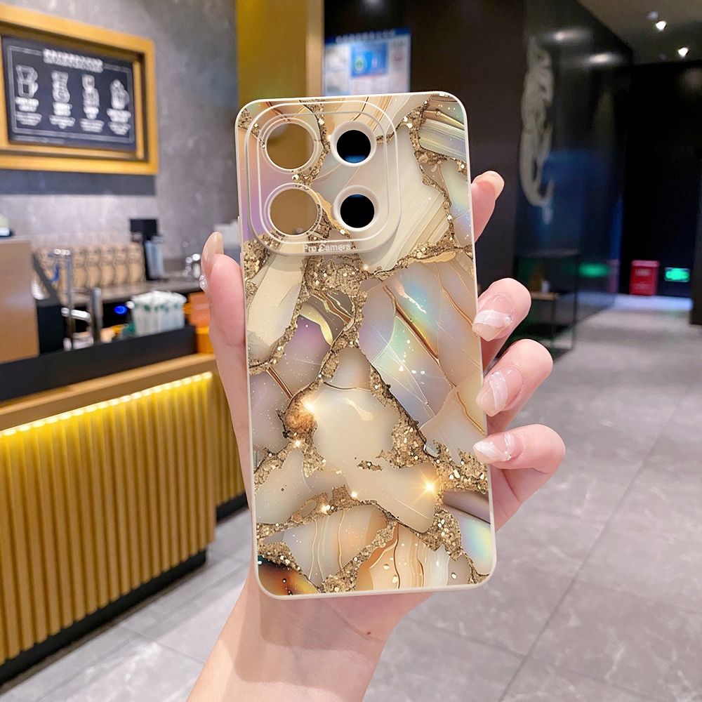 For Xiaomi Redmi Note 13 12 Pro 5G 12S 11S 13C A1 10 Pro 4G 10S Redmi 10C 9C Luxury Marble Full Protective Case Anti Drop Cover