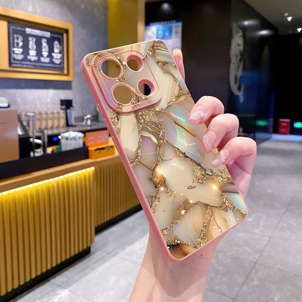 For Xiaomi Redmi Note 13 12 Pro 5G 12S 11S 13C A1 10 Pro 4G 10S Redmi 10C 9C Luxury Marble Full Protective Case Anti Drop Cover