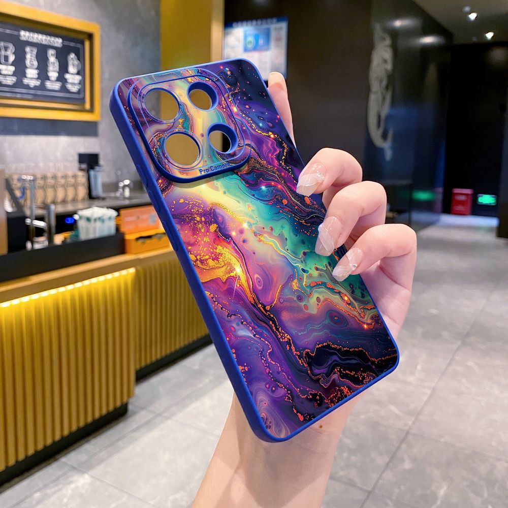 For Xiaomi Redmi Note 13 12 Pro 5G 12S 11S 13C A1 10 Pro 4G 10S Redmi 10C 9C Luxury Marble Full Protective Case Anti Drop Cover