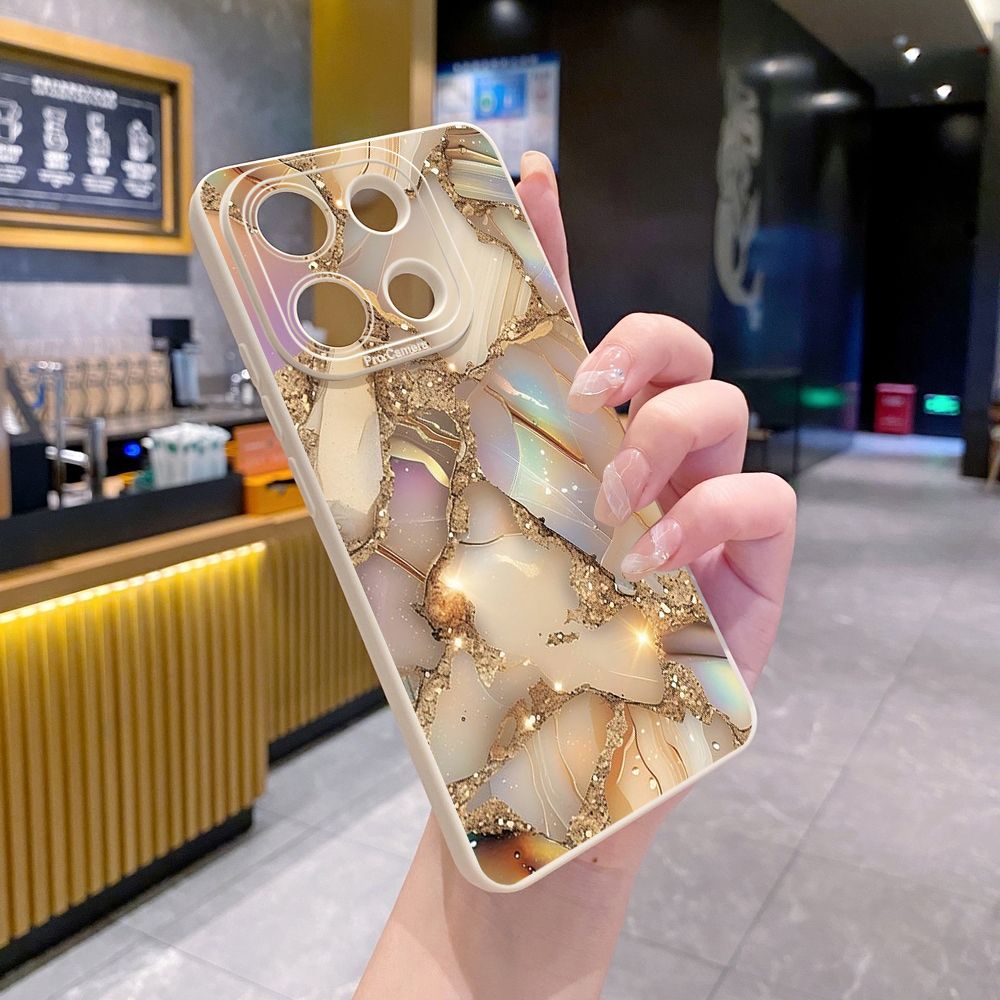 For Xiaomi Redmi Note 13 12 Pro 5G 12S 11S 13C A1 10 Pro 4G 10S Redmi 10C 9C Luxury Marble Full Protective Case Anti Drop Cover