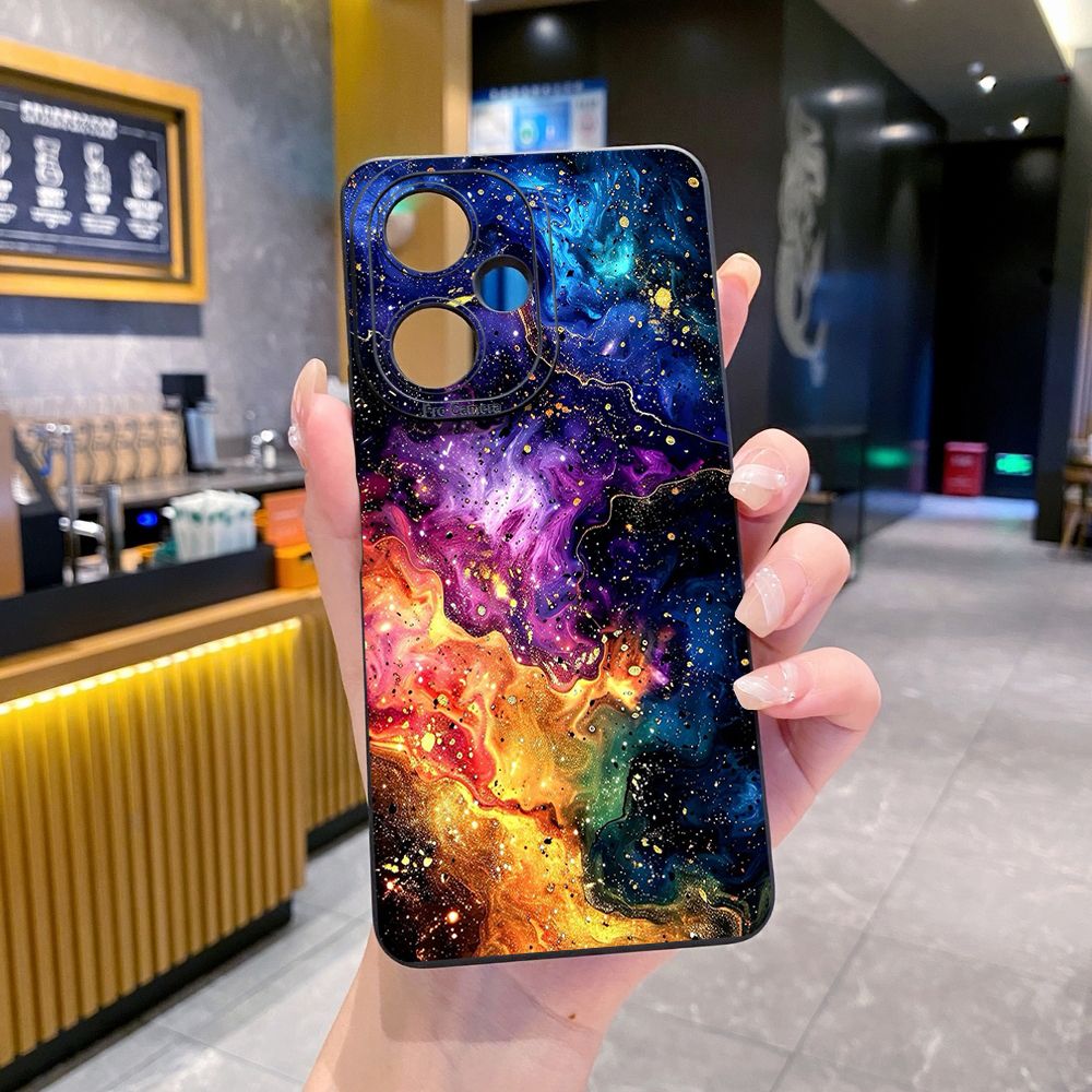 For VIVO Y28 Y03 Y18 Y17S Y27 Y15A Y15S Y02S Y02A Y36 Y33S Y12S Y12A Y01 Y1S Y20A Y22 Graient Color Luxury Full Protective Case Anti Drop Cover