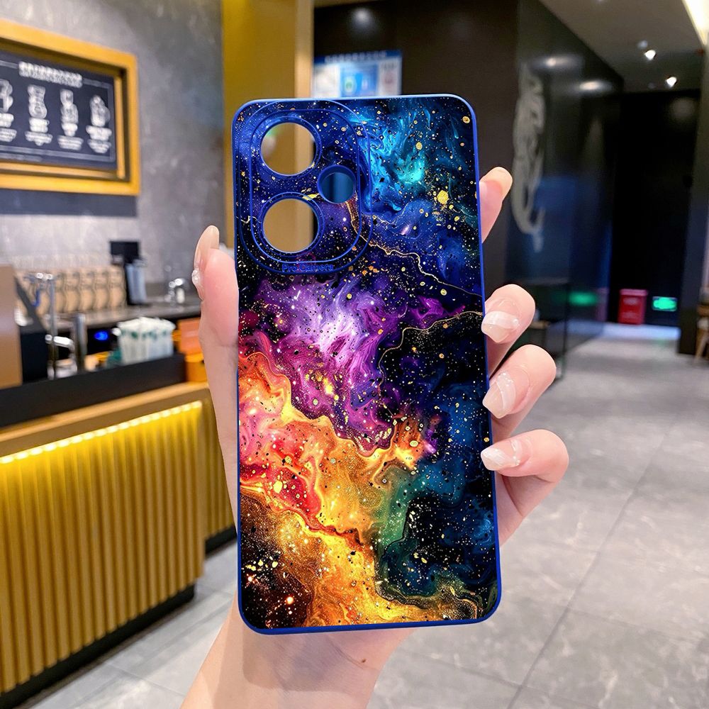 For VIVO Y28 Y03 Y18 Y17S Y27 Y15A Y15S Y02S Y02A Y36 Y33S Y12S Y12A Y01 Y1S Y20A Y22 Graient Color Luxury Full Protective Case Anti Drop Cover