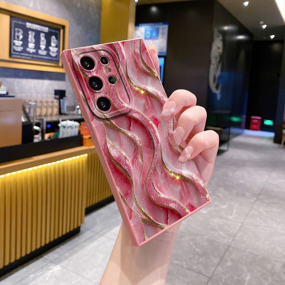 For Samsung Galaxy S24 S23 Ultra S22 Plus Note 20 S21 FE S20 Colorful Flame Full Protective Case Anti Drop Cover