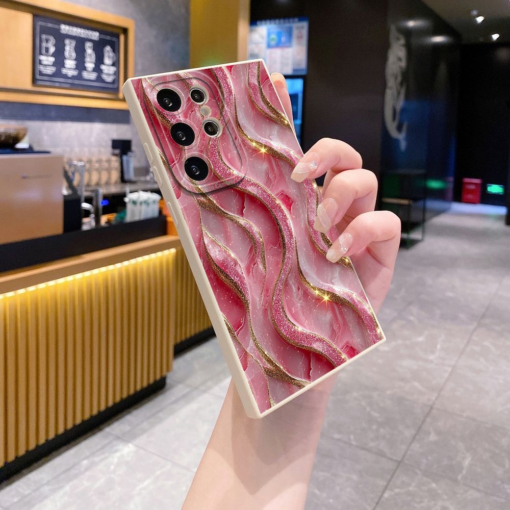 For Samsung Galaxy S24 S23 Ultra S22 Plus Note 20 S21 FE S20 Colorful Flame Full Protective Case Anti Drop Cover