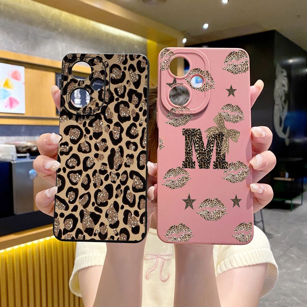For VIVO Y28 Y03 Y18 Y17S Y27 Y15A Y15S Y02S Y02A Y36 Y33S Y12S Y12A Y01 Y1S Y20A Y22 Retry Leopard Full Protective Case Anti Drop Cover