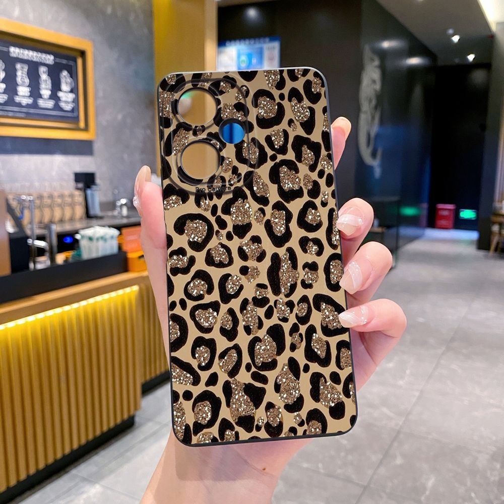 For VIVO Y28 Y03 Y18 Y17S Y27 Y15A Y15S Y02S Y02A Y36 Y33S Y12S Y12A Y01 Y1S Y20A Y22 Retry Leopard Full Protective Case Anti Drop Cover