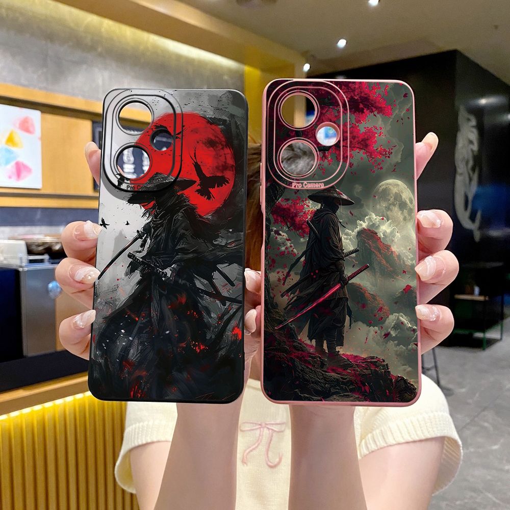 For VIVO Y28 Y03 Y18 Y17S Y27 Y15A Y15S Y02S Y02A Y36 Y33S Y12S Y12A Y01 Y1S Y20A Y22 Sun Swordsman Full Protective Case Anti Drop Cover