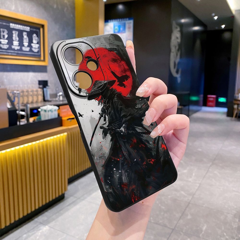 For VIVO Y28 Y03 Y18 Y17S Y27 Y15A Y15S Y02S Y02A Y36 Y33S Y12S Y12A Y01 Y1S Y20A Y22 Sun Swordsman Full Protective Case Anti Drop Cover