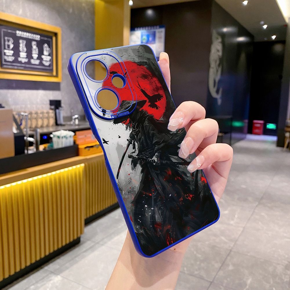 For VIVO Y28 Y03 Y18 Y17S Y27 Y15A Y15S Y02S Y02A Y36 Y33S Y12S Y12A Y01 Y1S Y20A Y22 Sun Swordsman Full Protective Case Anti Drop Cover