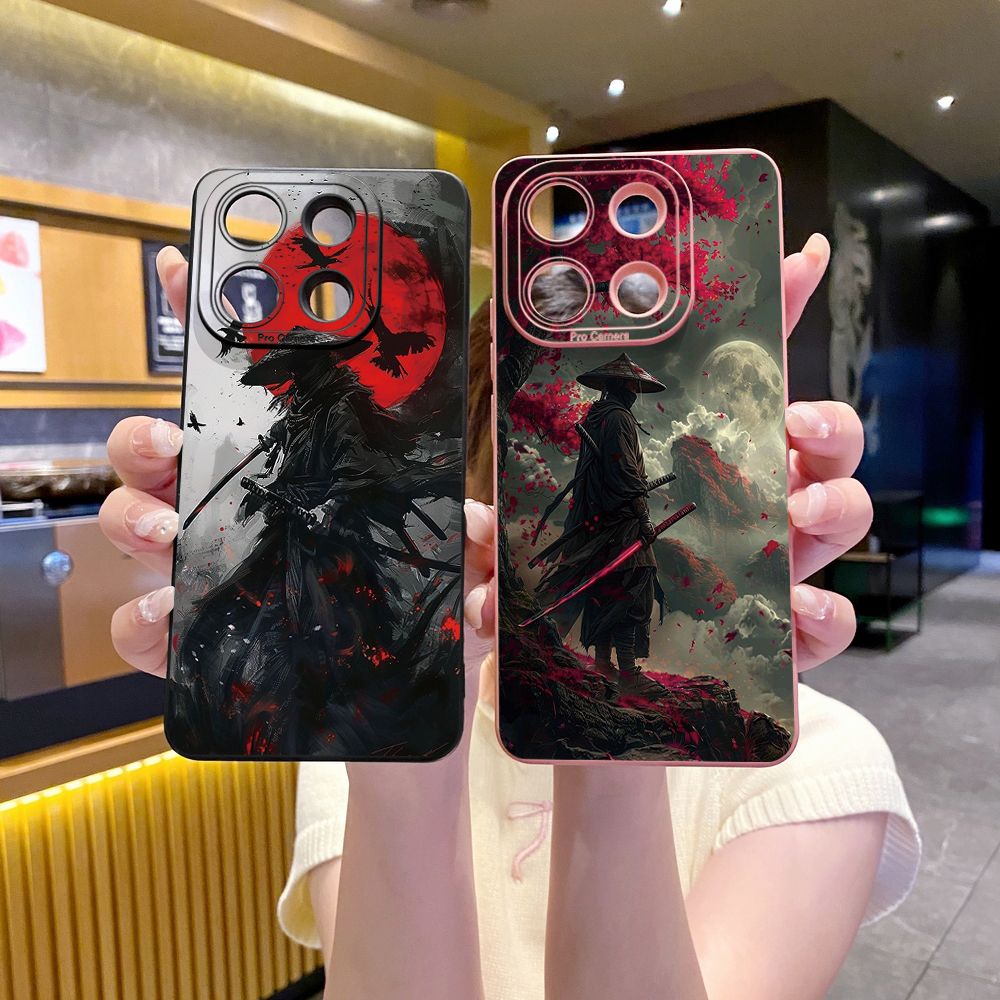 For Xiaomi Redmi Note 13 12 Pro 5G 12S 11S 13C A1 10 Pro 4G 10S Redmi 10C 9C Sun Swordsman Full Protective Case Anti Drop Cover
