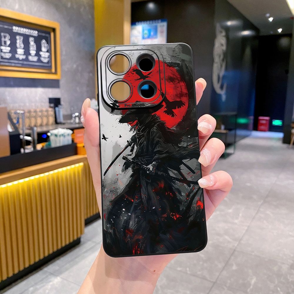 For Xiaomi Redmi Note 13 12 Pro 5G 12S 11S 13C A1 10 Pro 4G 10S Redmi 10C 9C Sun Swordsman Full Protective Case Anti Drop Cover