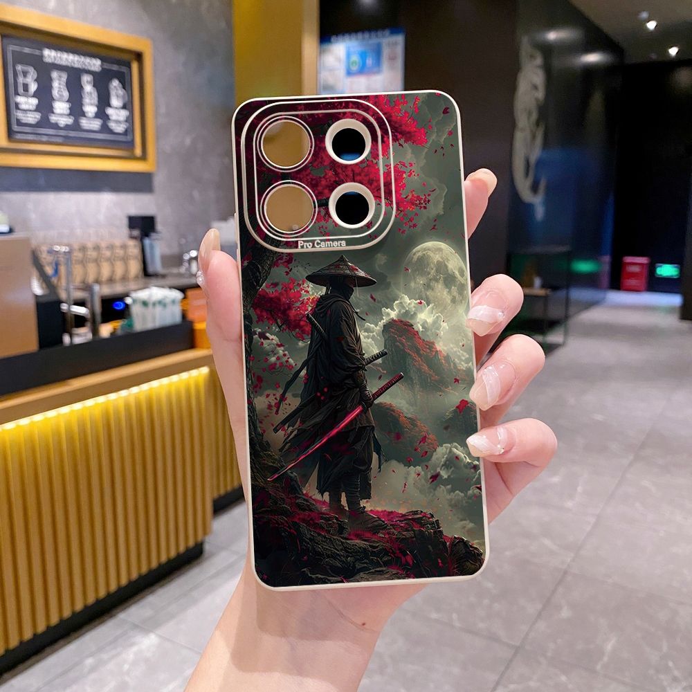 For Xiaomi Redmi Note 13 12 Pro 5G 12S 11S 13C A1 10 Pro 4G 10S Redmi 10C 9C Sun Swordsman Full Protective Case Anti Drop Cover
