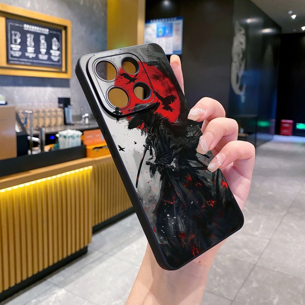 For Xiaomi Redmi Note 13 12 Pro 5G 12S 11S 13C A1 10 Pro 4G 10S Redmi 10C 9C Sun Swordsman Full Protective Case Anti Drop Cover