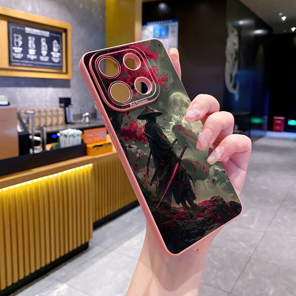 For Xiaomi Redmi Note 13 12 Pro 5G 12S 11S 13C A1 10 Pro 4G 10S Redmi 10C 9C Sun Swordsman Full Protective Case Anti Drop Cover