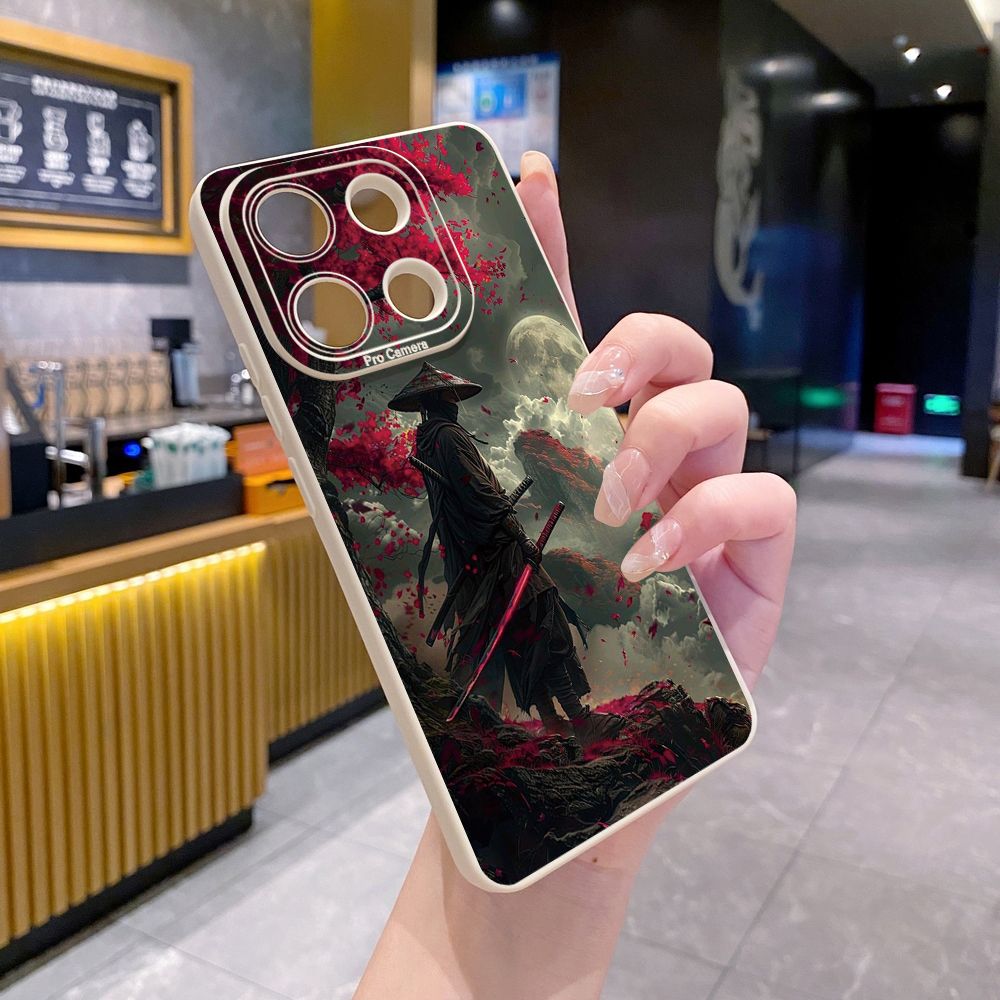 For Xiaomi Redmi Note 13 12 Pro 5G 12S 11S 13C A1 10 Pro 4G 10S Redmi 10C 9C Sun Swordsman Full Protective Case Anti Drop Cover