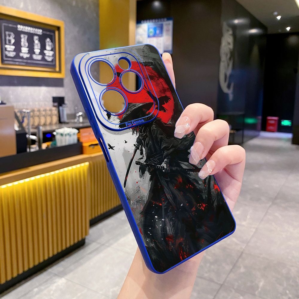 For Infinix Hot 50i 40i 40 Pro Note 12 G96 30 Hot 20 Play 12i 30i 20i 10S 11 Play 11S 10i Smart 8 9 5 Sun Swordsman Full Protective Case Anti Drop Cover