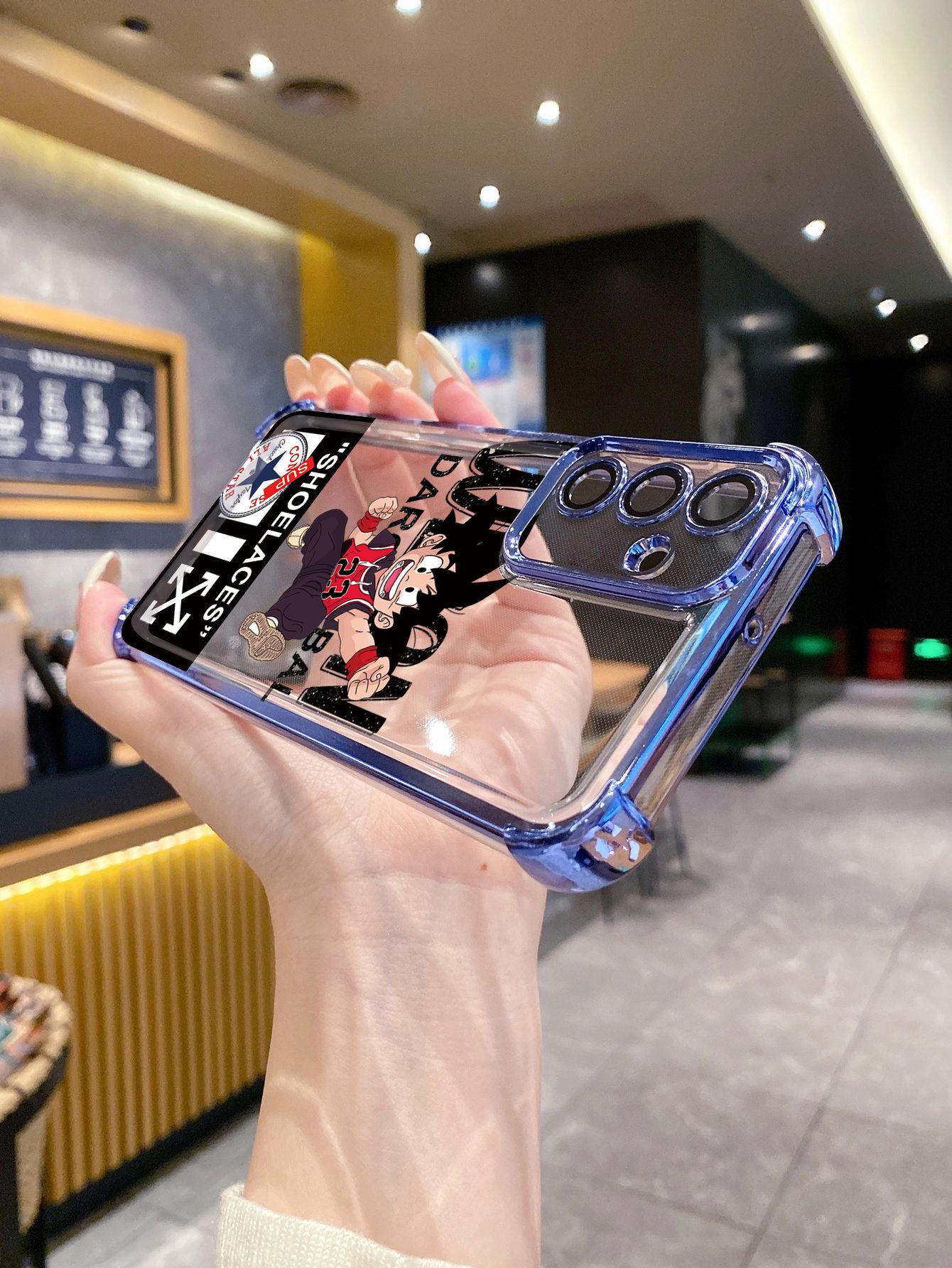 For Huawei Pura 70 Ultra Mate 60 70 Pro Honor 300 200 X9A 90 Lite DragonBallWukong Plating Frame Clear Phone Case Anti-shock Cover