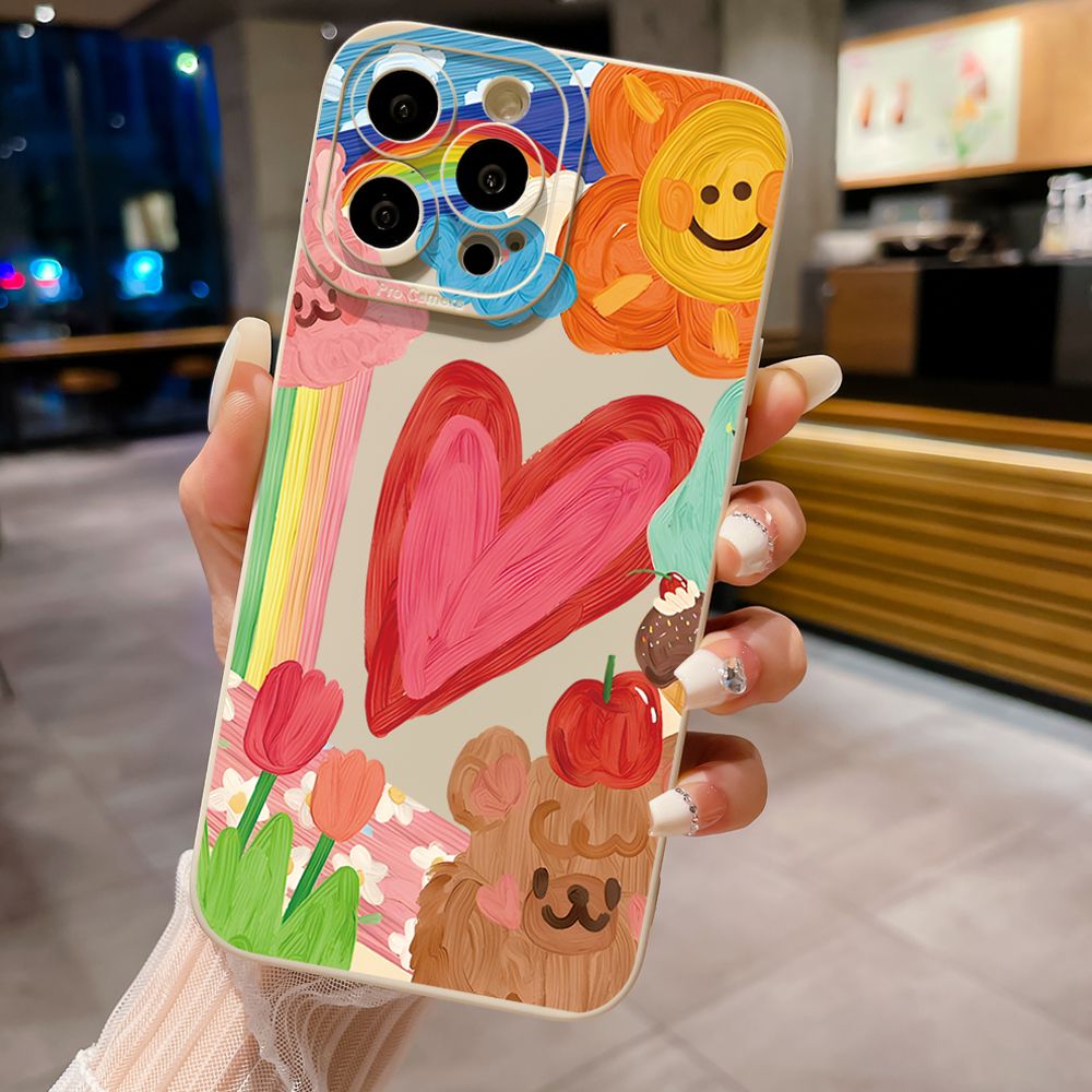 For iPhone 16 Pro Max 14 Plus 13 Pro Max 12 11 XR 8 7 SE 2022 XS Max Good Person Full Protective Case Anti Drop Cover