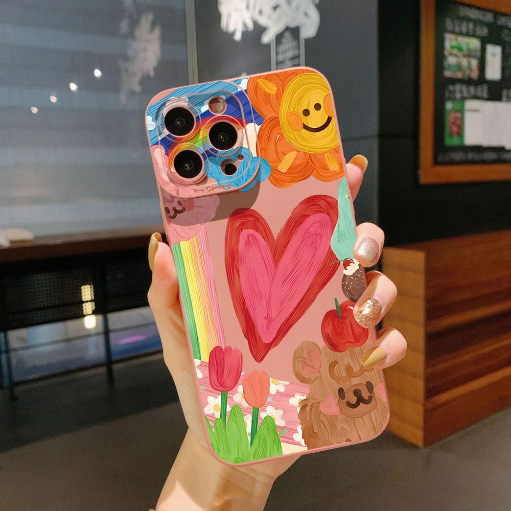 For iPhone 16 Pro Max 14 Plus 13 Pro Max 12 11 XR 8 7 SE 2022 XS Max Good Person Full Protective Case Anti Drop Cover