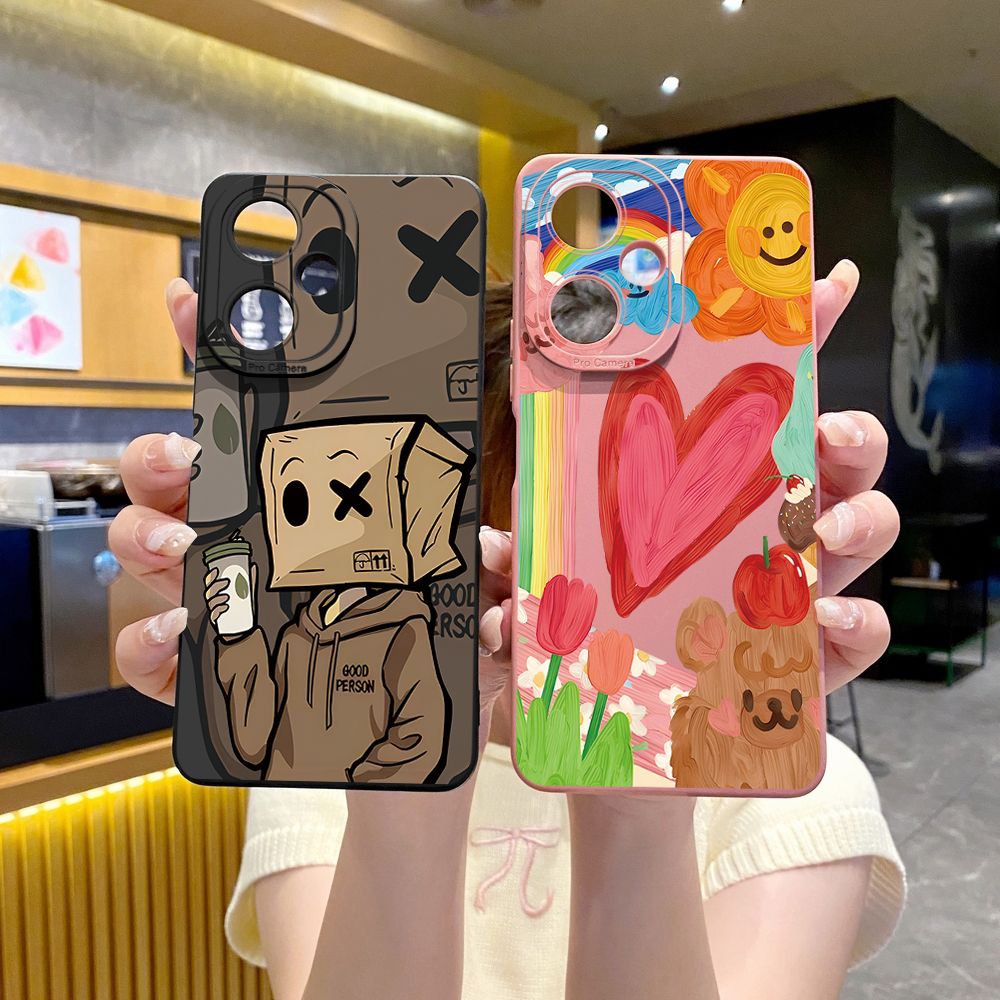 For VIVO Y28 Y03 Y18 Y17S Y27 Y15A Y15S Y02S Y02A Y36 Y33S Y12S Y12A Y01 Y1S Y20A Y22 Good Person Full Protective Case Anti Drop Cover