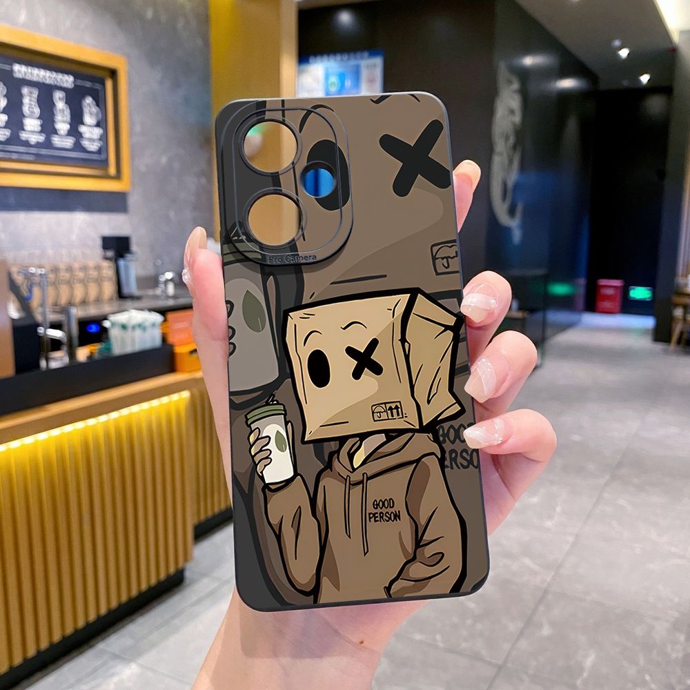 For VIVO Y28 Y03 Y18 Y17S Y27 Y15A Y15S Y02S Y02A Y36 Y33S Y12S Y12A Y01 Y1S Y20A Y22 Good Person Full Protective Case Anti Drop Cover