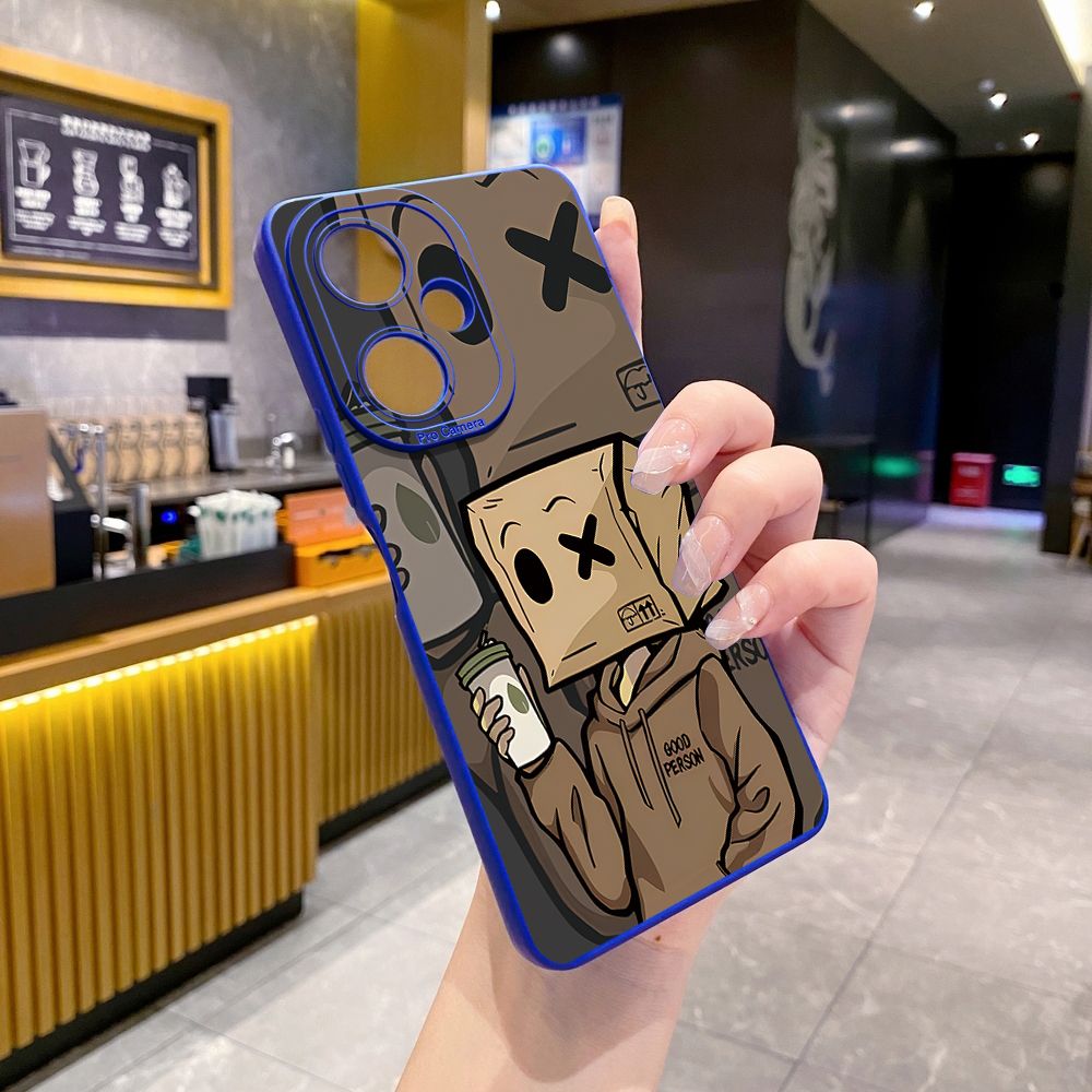 For VIVO Y28 Y03 Y18 Y17S Y27 Y15A Y15S Y02S Y02A Y36 Y33S Y12S Y12A Y01 Y1S Y20A Y22 Good Person Full Protective Case Anti Drop Cover