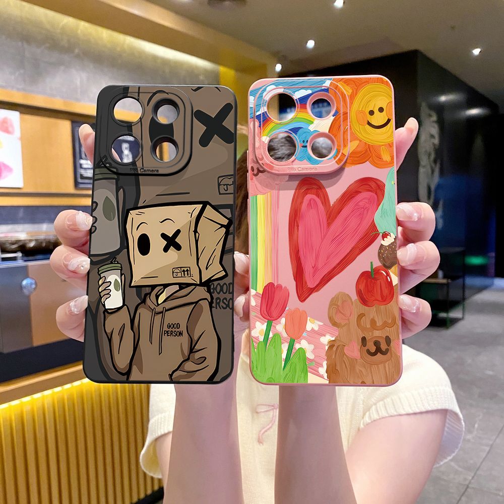 For Xiaomi Redmi Note 13 12 Pro 5G 12S 11S 13C A1 10 Pro 4G 10S Redmi 10C 9C Good Person Full Protective Case Anti Drop Cover