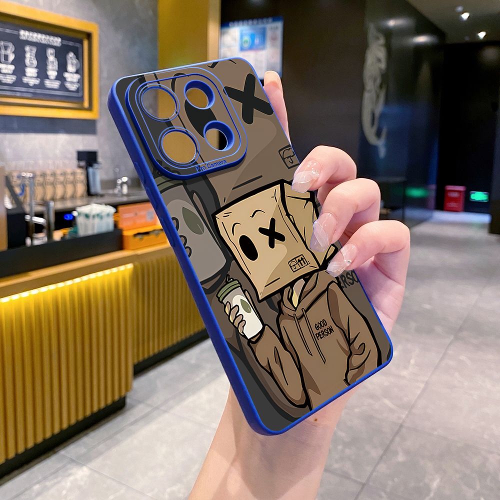 For Xiaomi Redmi Note 13 12 Pro 5G 12S 11S 13C A1 10 Pro 4G 10S Redmi 10C 9C Good Person Full Protective Case Anti Drop Cover