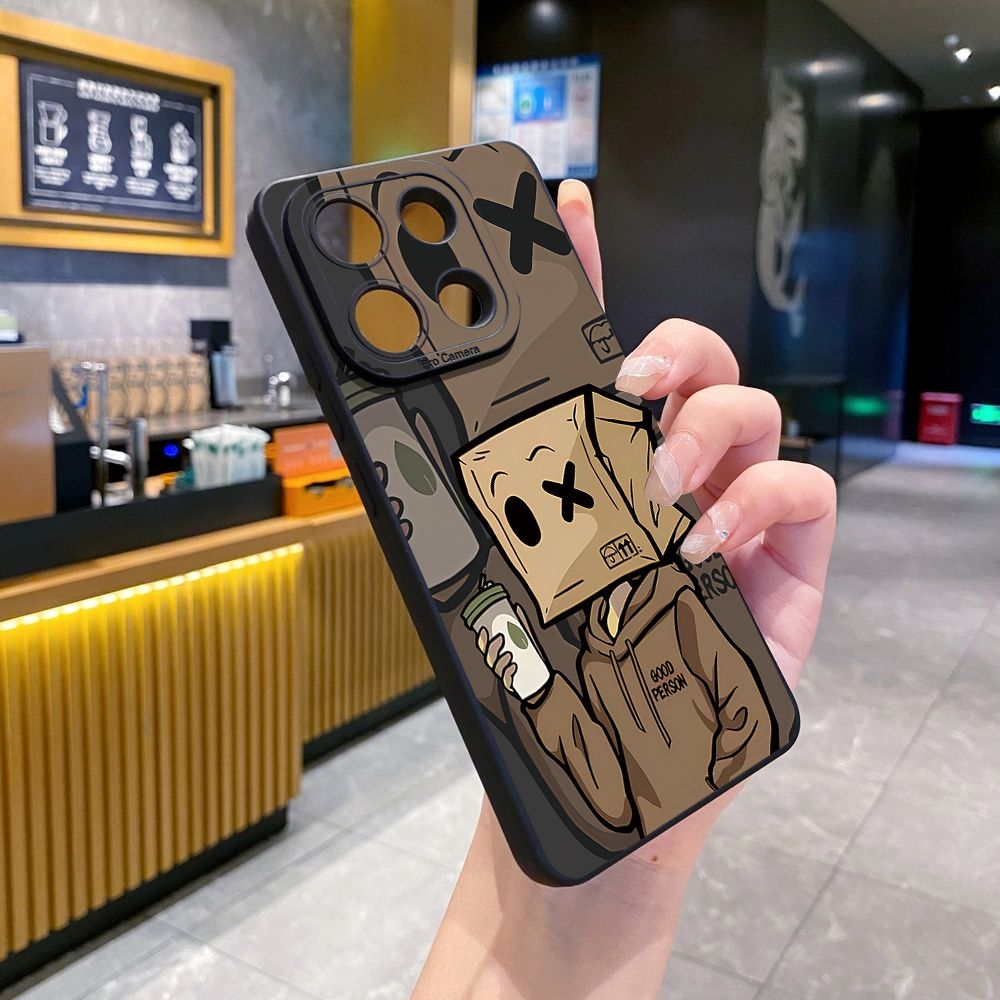 For Xiaomi Redmi Note 13 12 Pro 5G 12S 11S 13C A1 10 Pro 4G 10S Redmi 10C 9C Good Person Full Protective Case Anti Drop Cover