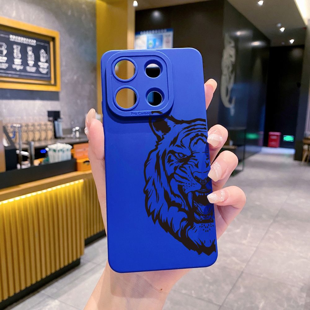 For Xiaomi Redmi Note 13 12 Pro 5G 12S 11S 13C A1 10 Pro 4G 10S Redmi 10C 9C Cool Tiger Spider Full Protective Case Anti Drop Cover