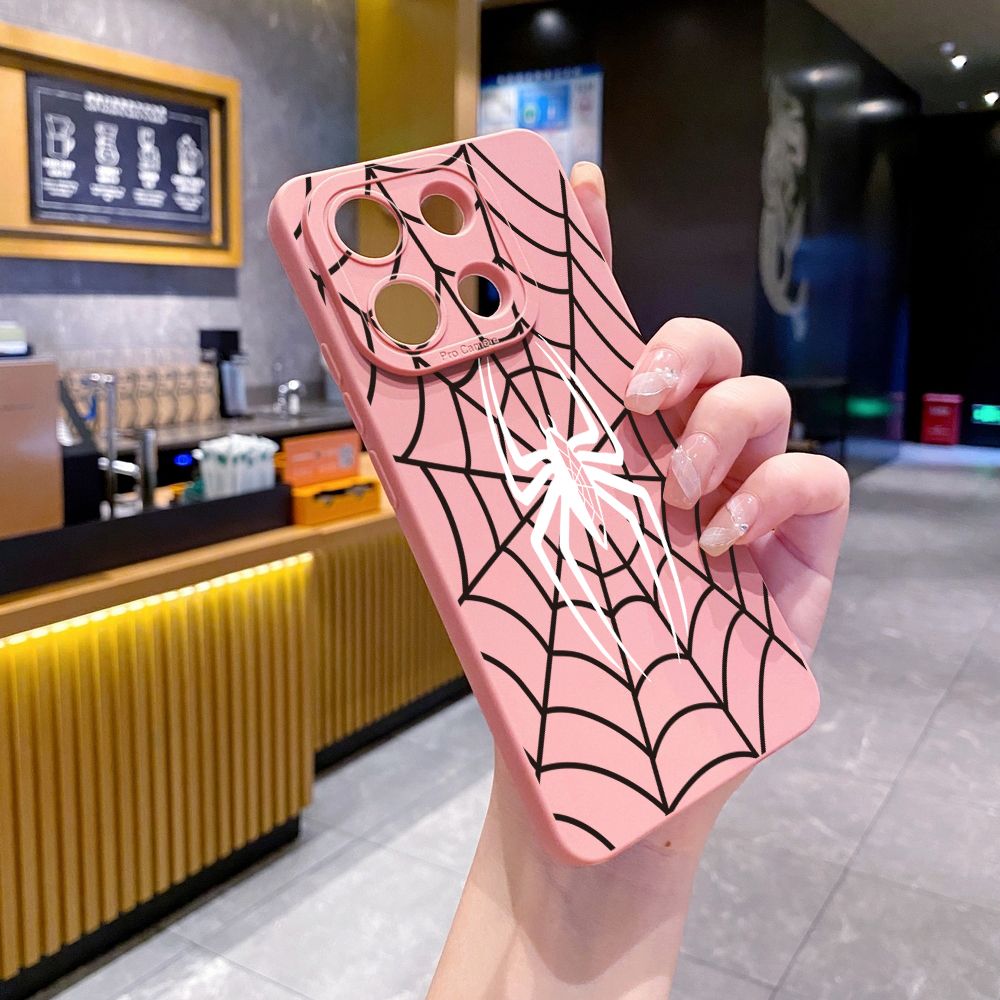 For Xiaomi Redmi Note 13 12 Pro 5G 12S 11S 13C A1 10 Pro 4G 10S Redmi 10C 9C Cool Tiger Spider Full Protective Case Anti Drop Cover