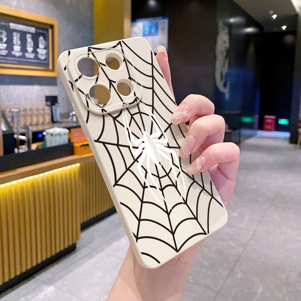 For Xiaomi Redmi Note 13 12 Pro 5G 12S 11S 13C A1 10 Pro 4G 10S Redmi 10C 9C Cool Tiger Spider Full Protective Case Anti Drop Cover