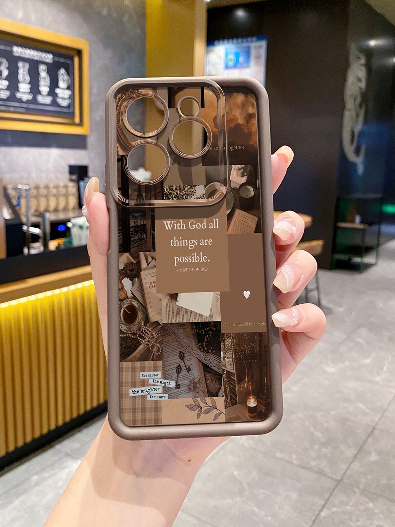 for Infinix Hot 40i 40 Pro 30 Play Note 30 Smart 8 With God all things are Possible Full Protective Phone Case Anti Drop Cover