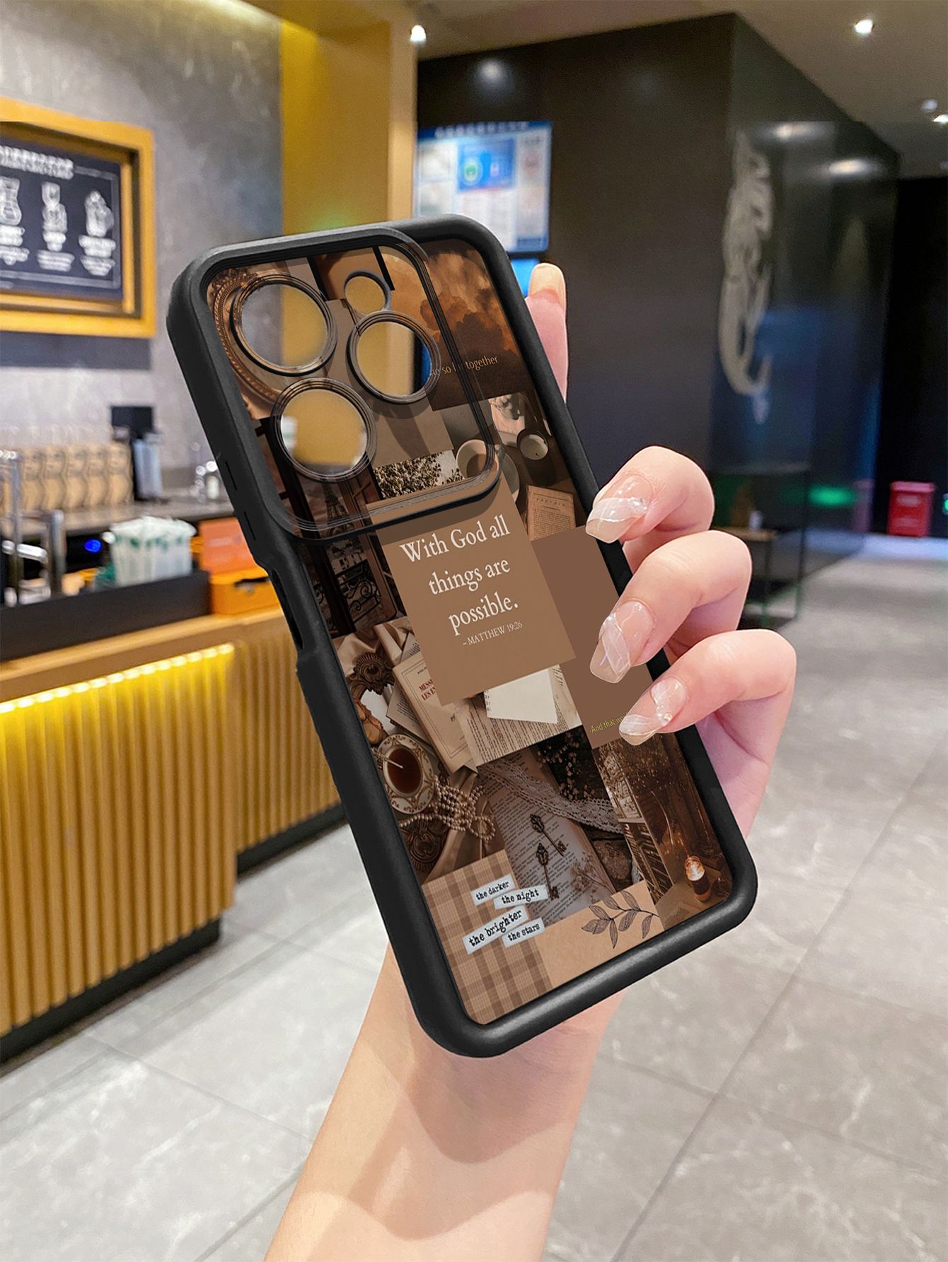 for Infinix Hot 40i 40 Pro 30 Play Note 30 Smart 8 With God all things are Possible Full Protective Phone Case Anti Drop Cover