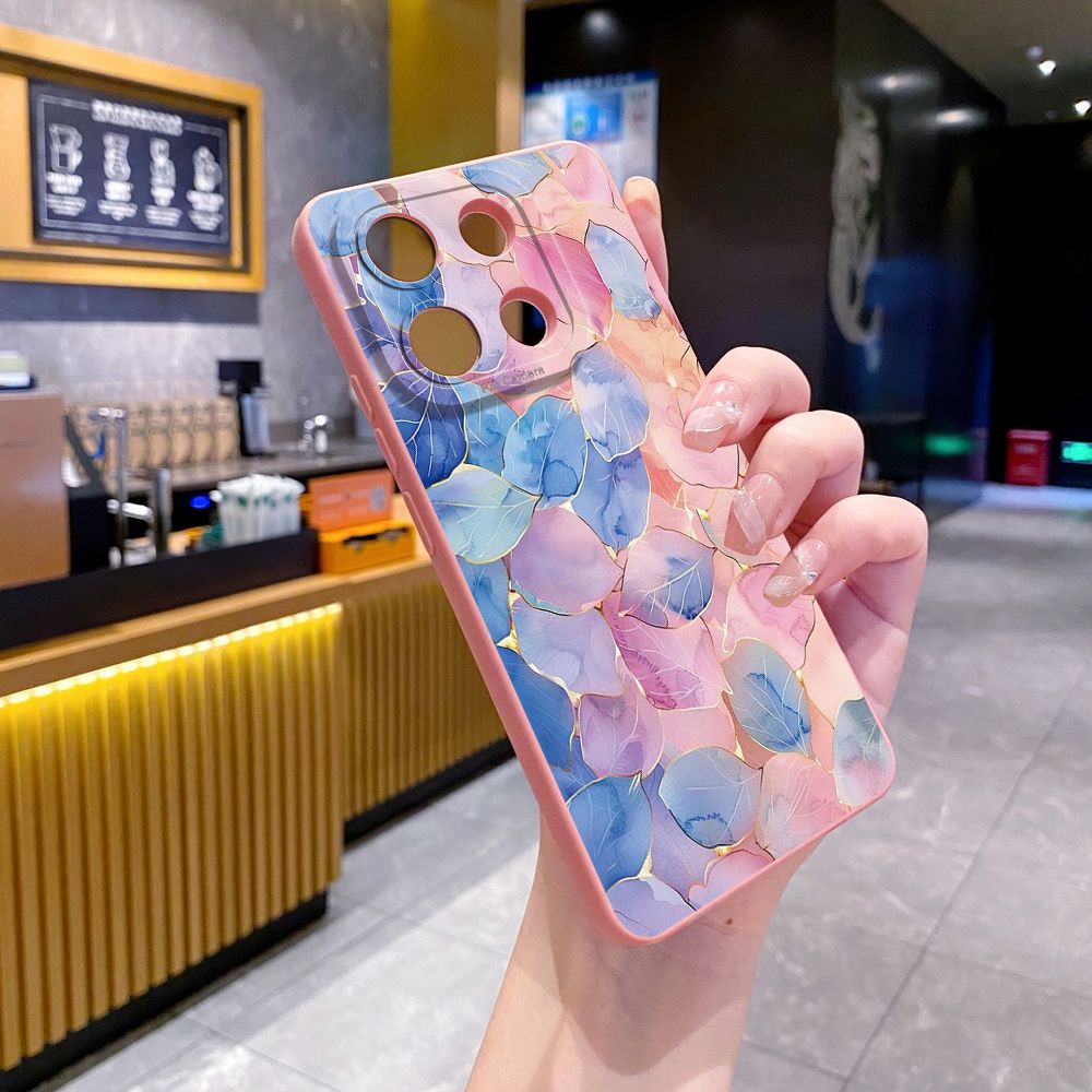For Xiaomi Redmi Note 13 12 Pro 5G 12S 11S 13C A1 10 Pro 4G 10S Redmi 10C 9C Luxury Leaves Full Protective Case Anti Drop Cover