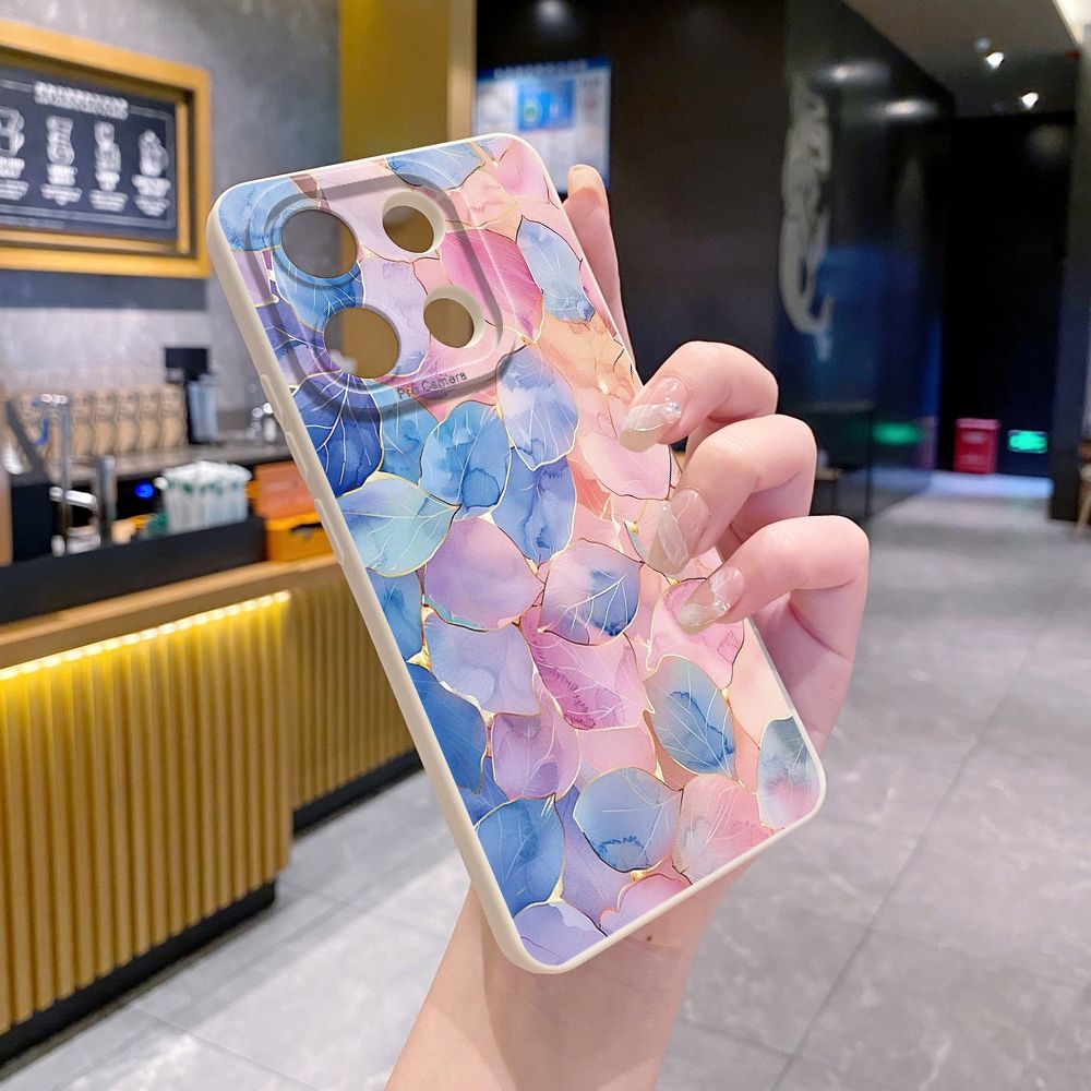 For Xiaomi Redmi Note 13 12 Pro 5G 12S 11S 13C A1 10 Pro 4G 10S Redmi 10C 9C Luxury Leaves Full Protective Case Anti Drop Cover