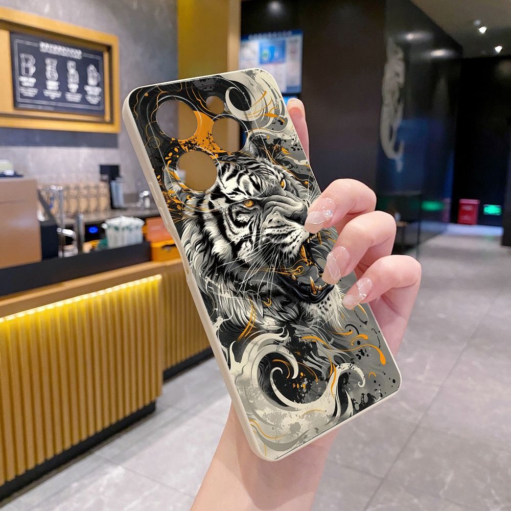 For Infinix Hot 50i 40i 40 Pro Note 12 G96 30 Hot 20 Play 12i 30i 20i 10S 11 Play 11S 10i Smart 8 9 5 Lion King Full Protective Case Anti Drop Cover