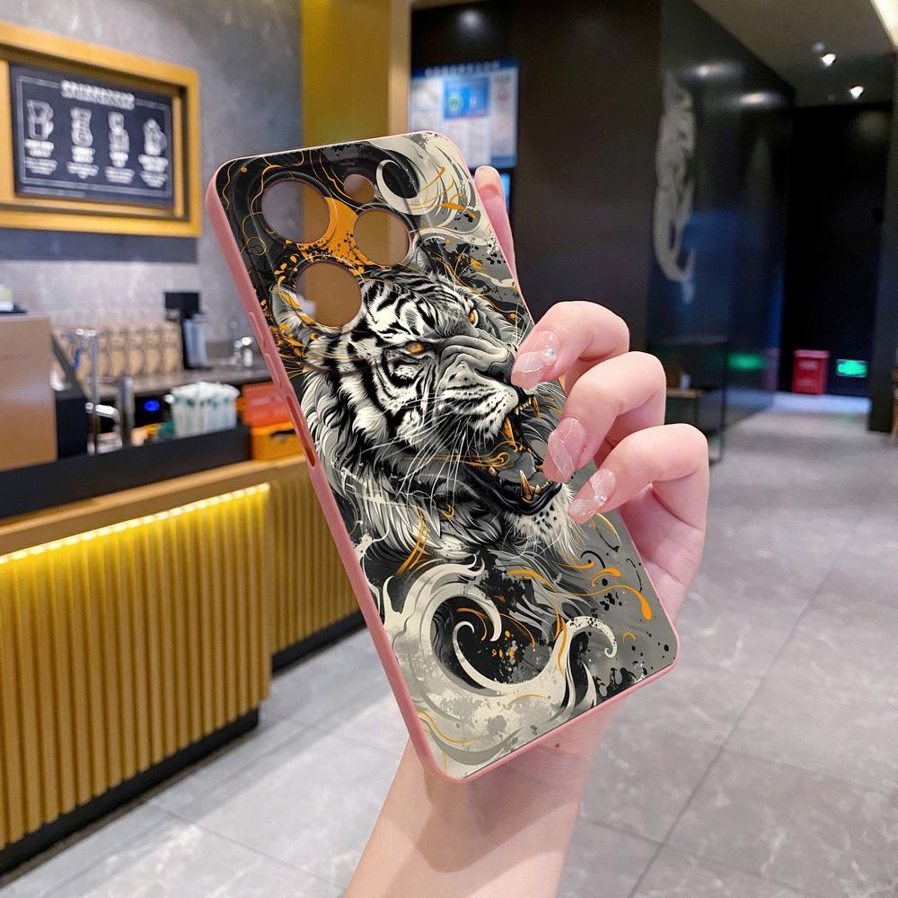 For Infinix Hot 50i 40i 40 Pro Note 12 G96 30 Hot 20 Play 12i 30i 20i 10S 11 Play 11S 10i Smart 8 9 5 Lion King Full Protective Case Anti Drop Cover