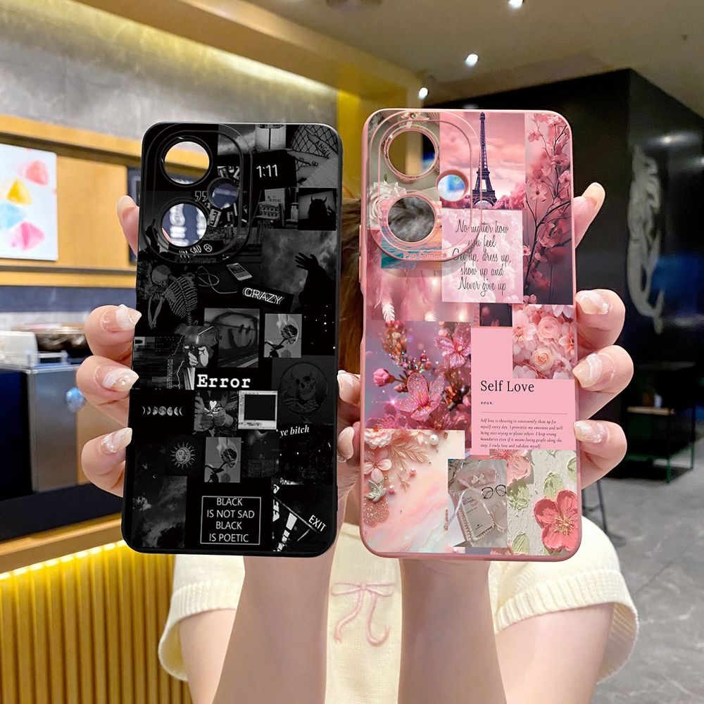 For VIVO Y28 Y03 Y18 Y17S Y27 Y15A Y15S Y02S Y02A Y36 Y33S Y12S Y12A Y01 Y1S Y20A Y22 Poetic Black Full Protective Case Anti Drop Cover