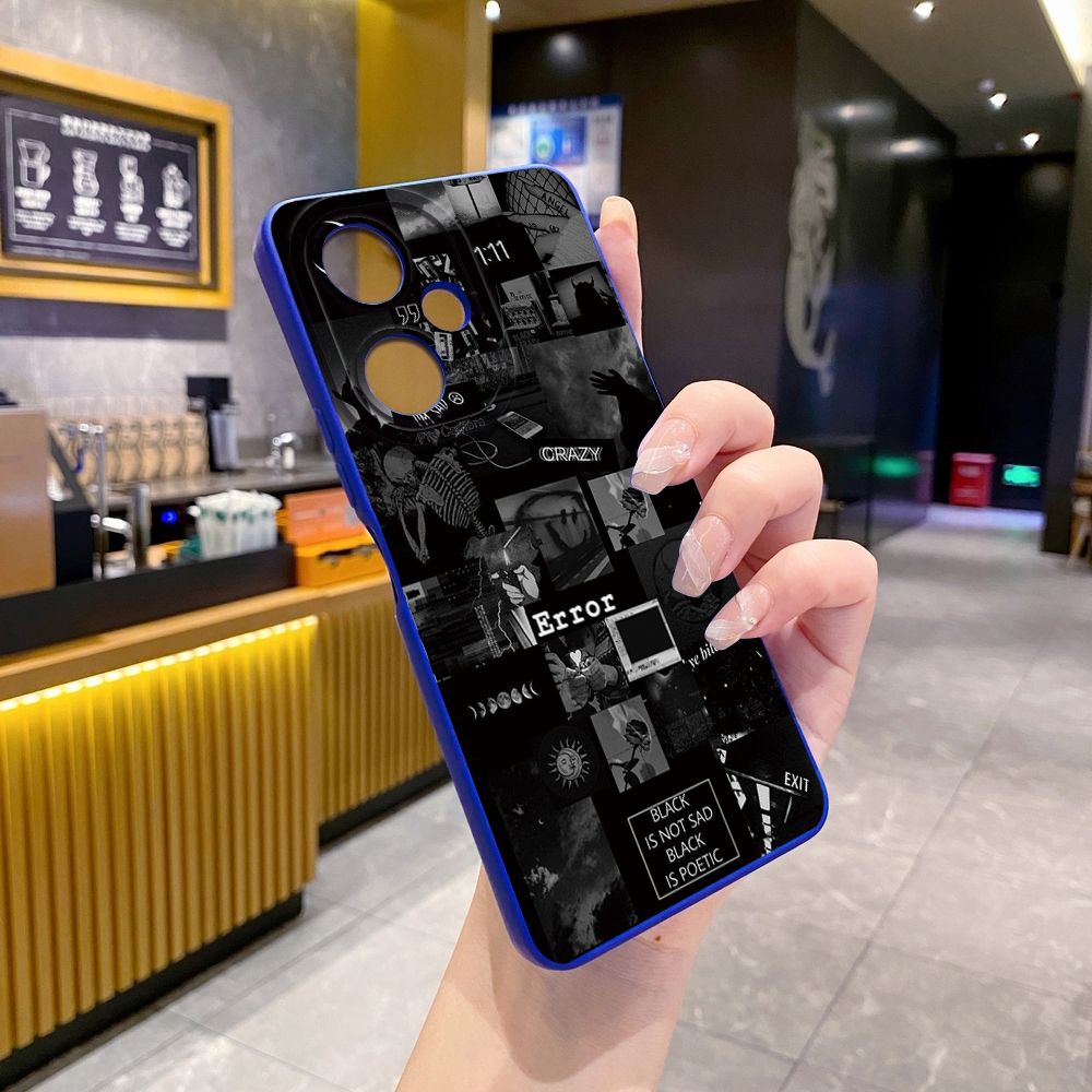For VIVO Y28 Y03 Y18 Y17S Y27 Y15A Y15S Y02S Y02A Y36 Y33S Y12S Y12A Y01 Y1S Y20A Y22 Poetic Black Full Protective Case Anti Drop Cover