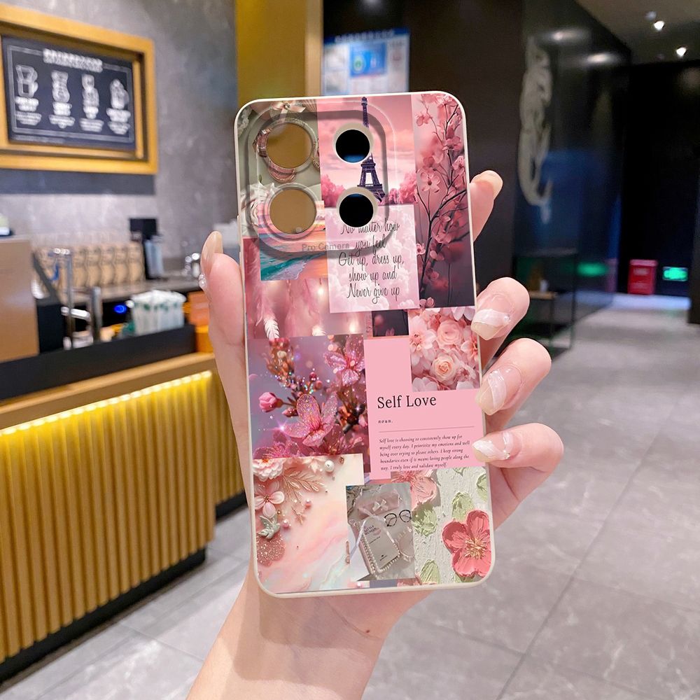 For Xiaomi Redmi Note 13 12 Pro 5G 12S 11S 13C A1 10 Pro 4G 10S Redmi 10C 9C Poetic Black Full Protective Case Anti Drop Cover