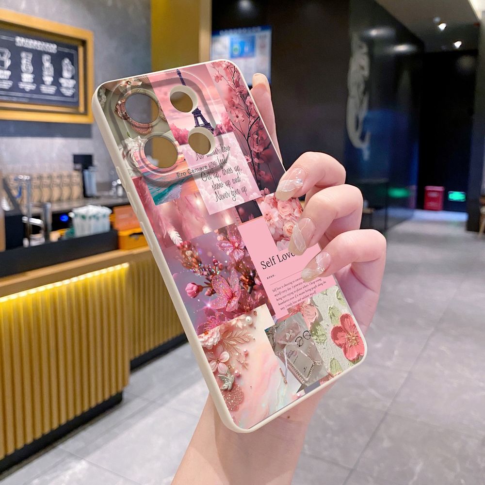 For Xiaomi Redmi Note 13 12 Pro 5G 12S 11S 13C A1 10 Pro 4G 10S Redmi 10C 9C Poetic Black Full Protective Case Anti Drop Cover