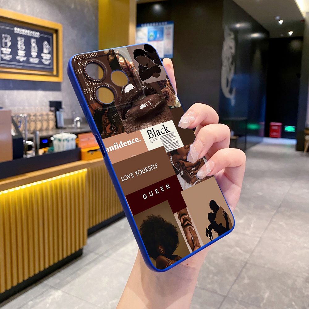 For Realme C61 C63 C65 C67 C53 C51 Note 50 60 C21 C33 C30 C35 C11 2021 C12 C15 C21Y C25Y Realme 12 13 Cute Coffee Cat Full Protective Case Anti Drop Cover