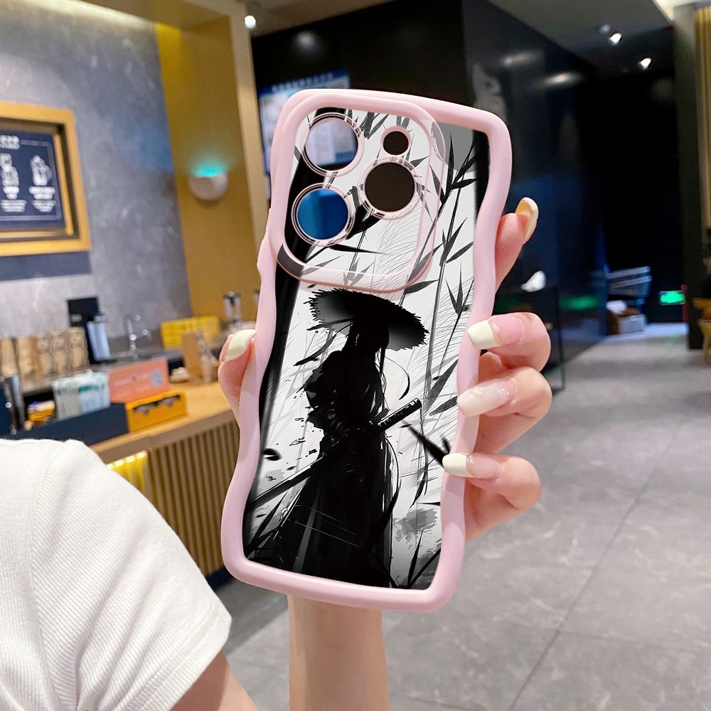 For Tecno Camon 19 Pro NEO 20 30 POP 6 GO 7 Spark GO 2023 8C 9 10 Pro 20C Dragon Pattern Sword Wave Frame Phone Case Anti Drop Cover