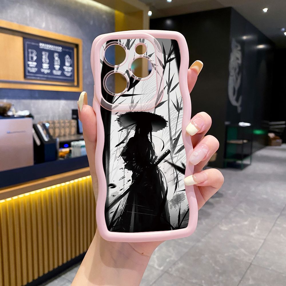 For Tecno Camon 19 Pro NEO 20 30 POP 6 GO 7 Spark GO 2023 8C 9 10 Pro 20C Dragon Pattern Sword Wave Frame Phone Case Anti Drop Cover