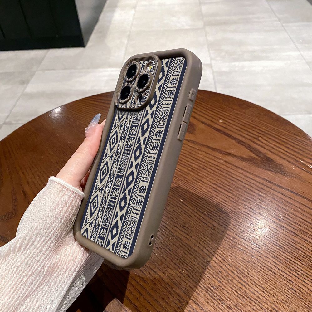 for iPhone 15 Pro Max 14 Plus 13 12 11 XR 8 7 SE 2022 XS Diamond Plaid Full Protective Phone Case Anti Drop Cover