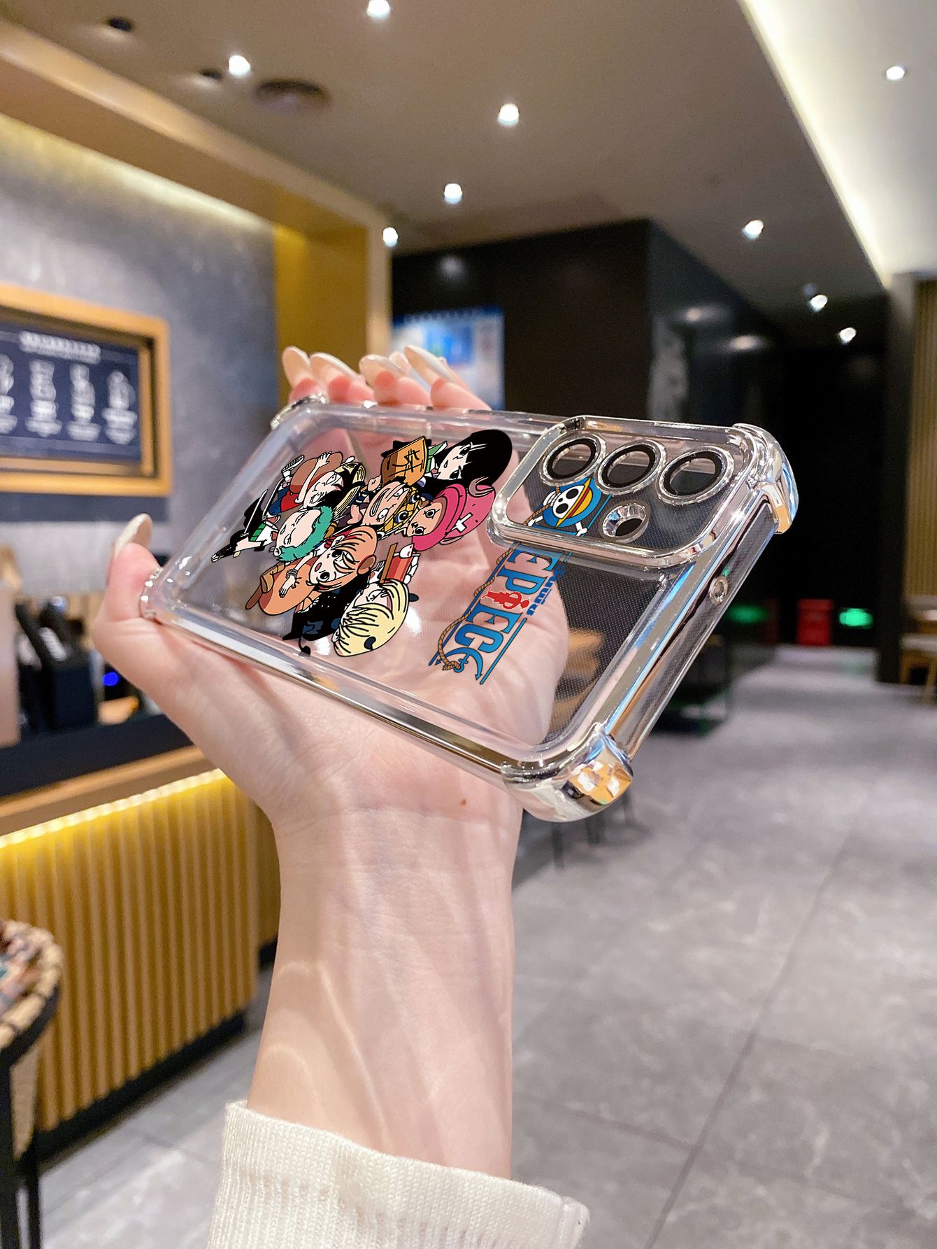 For Reno13 Reno12 Reno11 F Reno 8 7 Z 5G One Piece Plating Frame Clear Phone Case Anti-shock Cover