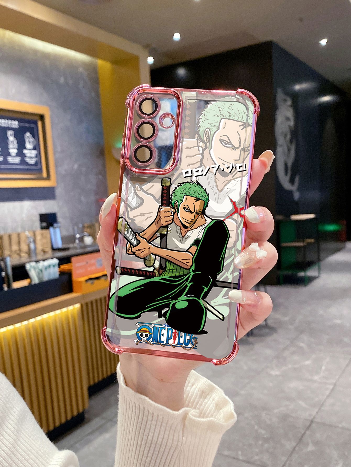 For Tecno Spark 10 20 Pro Spark Go 2023 2024 2025 OnePieceLuffy Plating Frame Clear Phone Case Anti-shock Cover