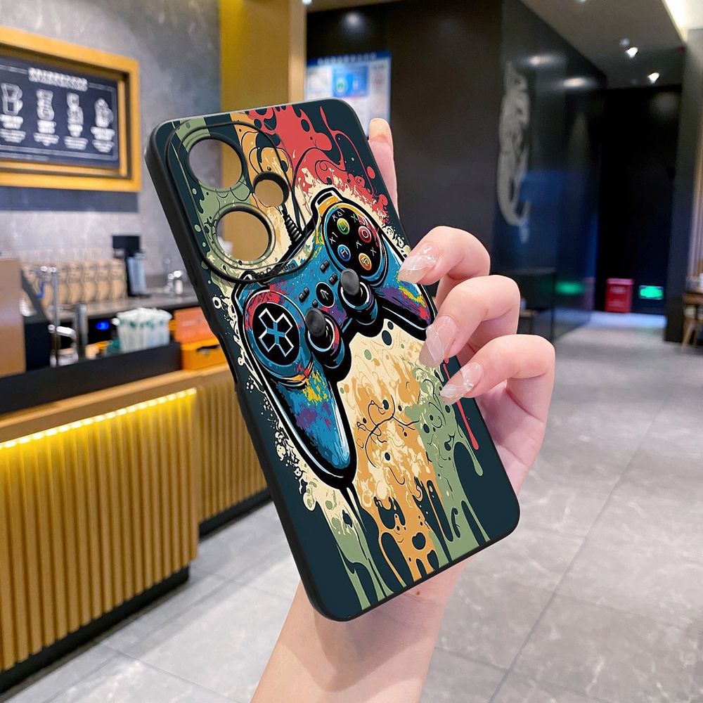 For VIVO Y28 Y03 Y18 Y17S Y27 Y15A Y15S Y02S Y02A Y36 Y33S Y12S Y12A Y01 Y1S Y20A Y22 Game Controller Full Protective Case Anti Drop Cover
