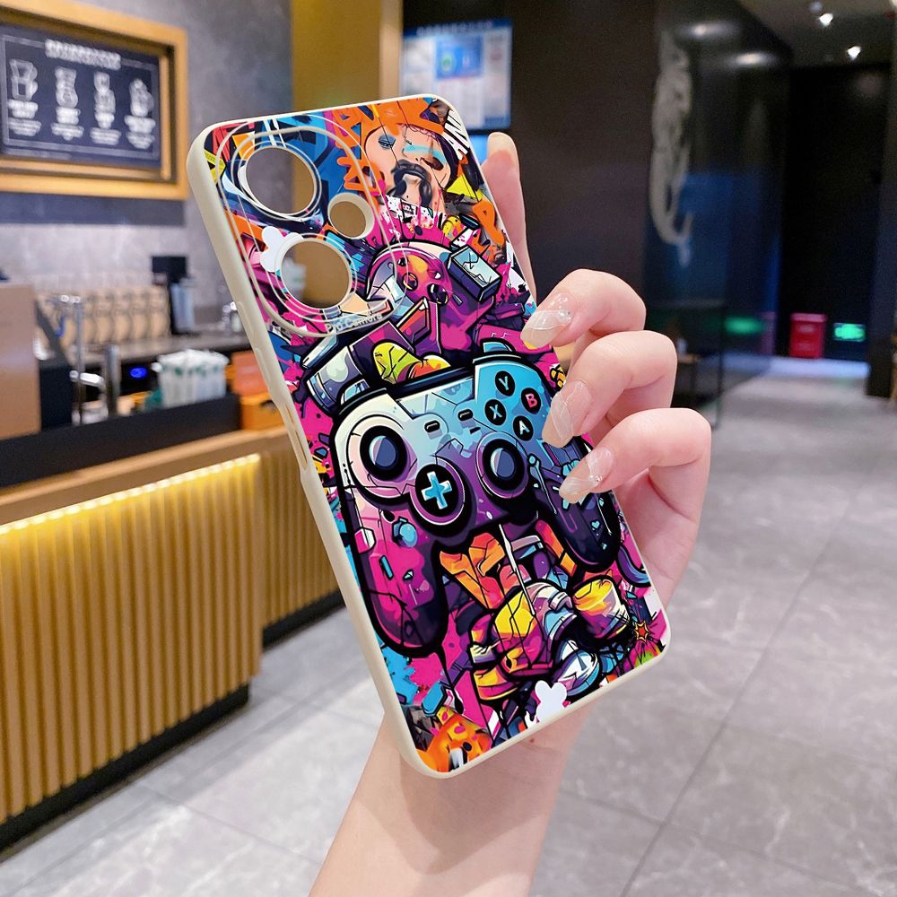 For VIVO Y28 Y03 Y18 Y17S Y27 Y15A Y15S Y02S Y02A Y36 Y33S Y12S Y12A Y01 Y1S Y20A Y22 Game Controller Full Protective Case Anti Drop Cover